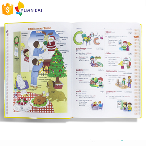 定制图书印刷我的第一本儿童英语大图书词典 - Product Image 4