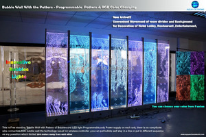 LED di Controllo digitale da parete bolla di acqua, La Programmazione di Computer di Danza della Bolla del LED - Product Image 6