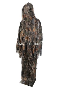 Wholesale Factory Custom Traje Leaf Camo Camouflage Ghillie Suit