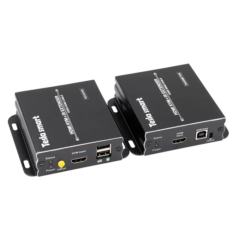 Extension de câble optique vers HDMI/KVM, pour extension de câble, jusqu'à 300 mètres