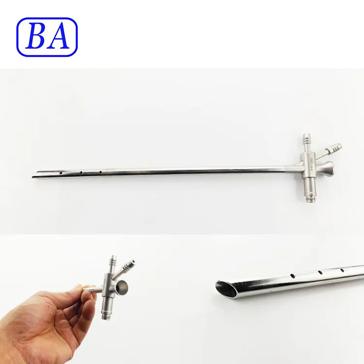 외과 ENT 엄밀한 bronchoscope/의학 재사용할 수 있는 소아과 bronchoscopy 계기