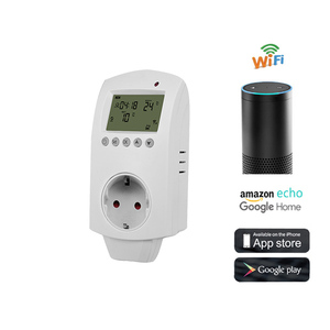 Steckdose Thermostat mit Timer Intelligente Heizungs steuerung, funktioniert mit Amazon Alexa, Google Assistant, IFTTT - Product Image 1