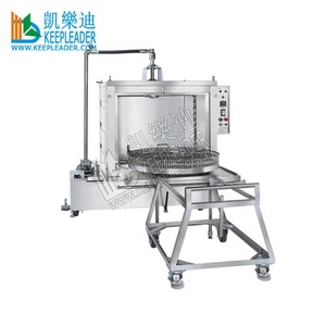 Döner sepet parça yıkama yüksek basınçlı püskürtme temizleme makinesi üst yükleme Jet kumlama parçaları sıcak su yıkama ekipmanları - Product Image 5