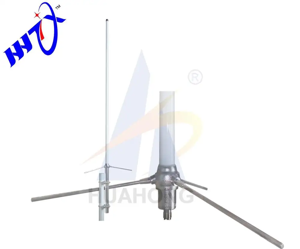 Doppia banda 144 430mhz VHF UHF antenna base in fibra di vetro, uhf/vhf dipolo antenna