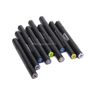 <strong>STA</strong> Color Double Headed Marker Pens Alcohol Based Ink Pens Drawing Artist's Painting Pen 6 12 24 48 60 Pcs/<strong>set</strong> - Product Image 5