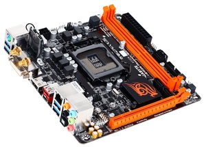 ギガバイトのオリジナルmini-itxデスクマザーボードLGA1155 B75 DDR3、HMDI * 2、LAN * 2 - Product Image 6