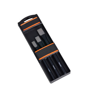 Professional Flatmetal Steel 3Pcs Stone <strong>Chisel</strong> &amp; Pin Punch Set - Product Image 2