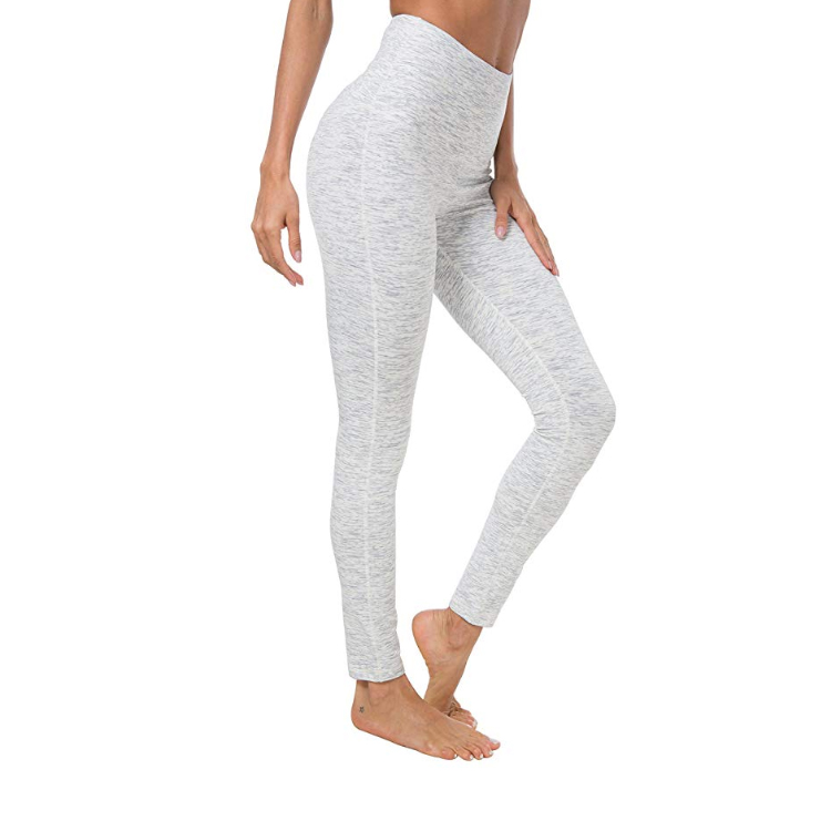 white yoga pants