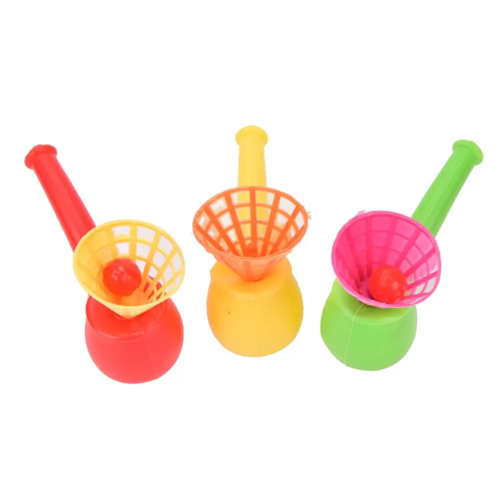 Colpo Soffiando Giocattoli di Plastica Tubo di Palle di Nozze Giocattolo Regalo Dei Bambini Del Capretto Casuale di Colore di Colpo A Sfera del Tubo