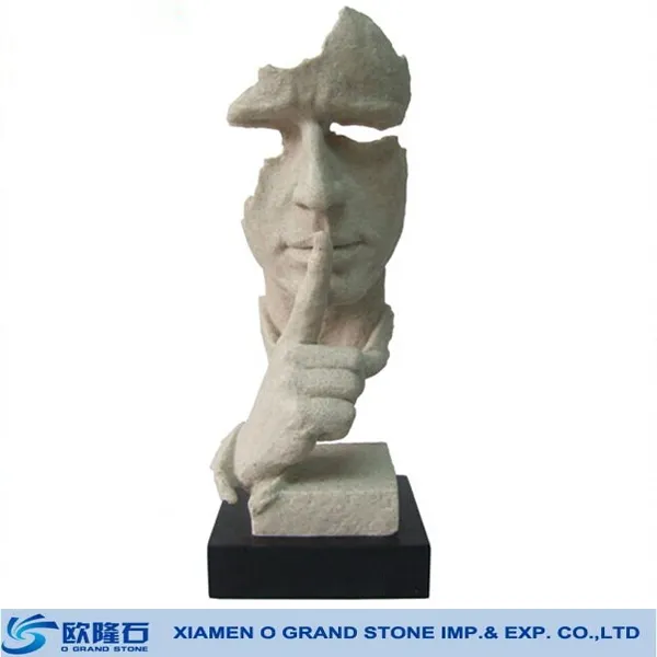1 testa busto statua artistico, pietra di marmo del busto