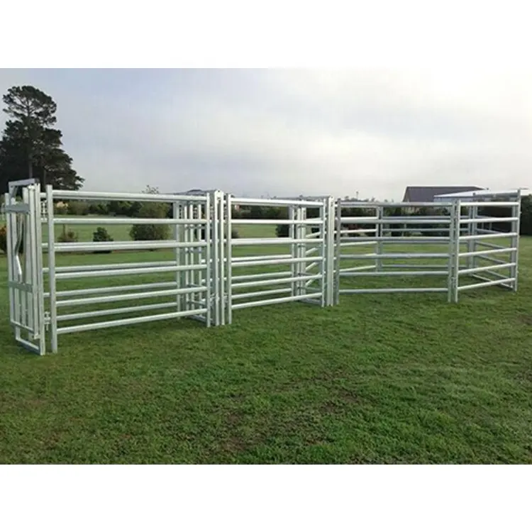 Marca nuevo patio de ganado de los paneles de la cerca barrera de Control de multitudes para ventas al por mayor