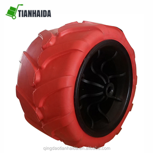 Pneus de sable en mousse PU épaisse pour chariot de plage, roues, 7x4 pouces, 1 pièce - Product Image 2