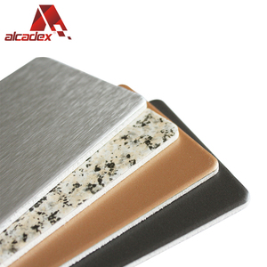 Alcadex nucleo ignifugo alluminio ignifugo a nido d'ape rivestimento murale composito pannello Sandwich facciata continua pannello ACP ACM - Product Image 3