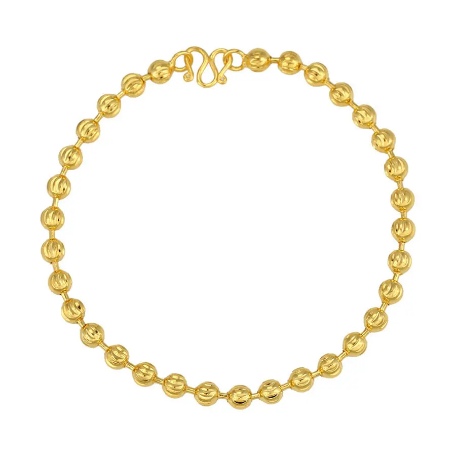 75033 xuping oro all'ingrosso disegni di gioielli foto semplici modelli di moda in rilievo 24 k catena del braccialetto