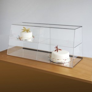 ขายส่ง Clear อะคริลิคเค้กขนมหวานกล่อง/คอนเทนเนอร์