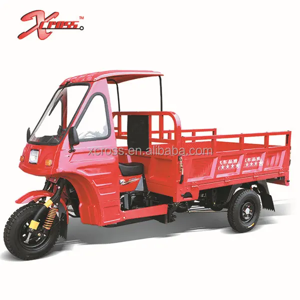 סיני זול מים מקוררים 200cc Xcargo200B תלת אופן מטען שלושה גלגלים עם מונית למכירה