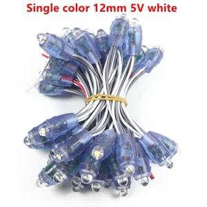 5v 12mm led ws2811 modulo pixel 50 nodo/stringa digitale rgb a colori impermeabile ip68 stringa led per lettere segno - Product Image 2
