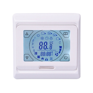 E91.716 termorreguladores de pantalla táctil de calefacción controlador de temperatura digital - Product Image 1