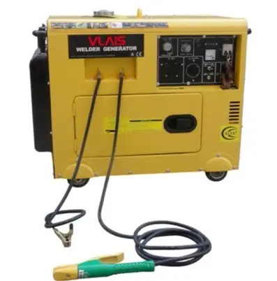 OEM, fábrica Generador eléctrico portátil, 7kva, 7kw, diésel, CC, soldadura genset, precio en Zimbabue