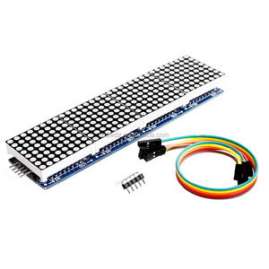 MAX7219 Dot Matrix Module For Microcontroller 4 In 1 Displayと5pin Line - Product Image 1
