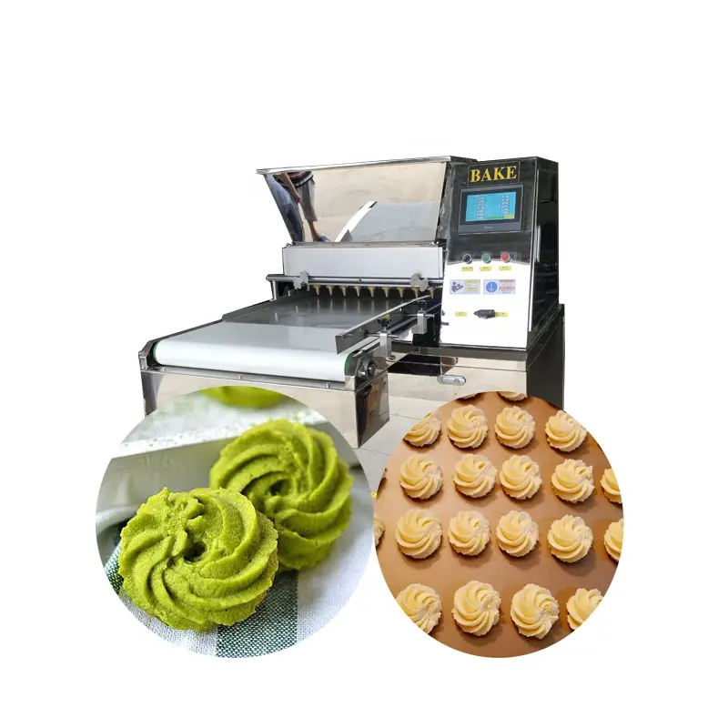 Hard And Soft Biscuit Processing Production Line Cookies Depositor Machine