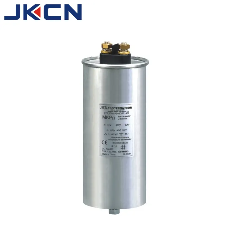 High Quality 3 phase 415V BGMJ Capacitor 12.5kvar