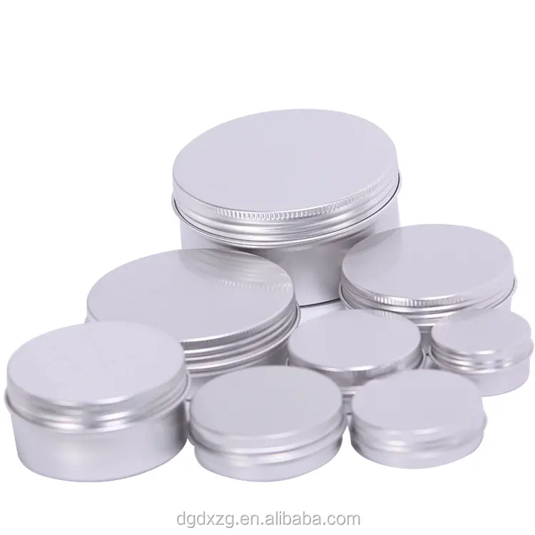 Di alta Qualità di Alluminio Rotonda di Spezie In Acciaio Inox Spezie Magnetico di Latta 4 oz 2 oz