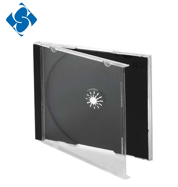 Commercio all'ingrosso 10.4mm singola porta cd caso jewel case per Asiatico Europa USA Medio Oriente