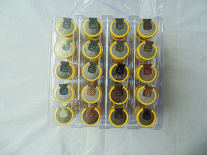 <span class=keywords><strong>3.6V</strong></span> 150mAh nút di động Lithium Ion pin có thể sạc lại pin cho MP4 GPS thiết bị sử dụng - Product Image 3