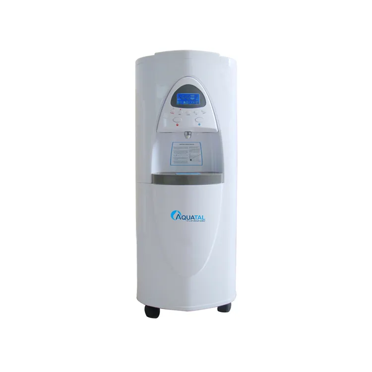 Dispensador de agua pura atmosférica con sistema de filtro