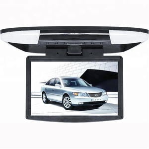 Roof Mounted 18.5&quot; 19&quot;inch Flip Down Vehicle Car coach Bus <strong>LCD</strong> <strong>Video</strong> Multimedia <strong>Monitor</strong> with SD USB Player Support HDM1 AV <strong>Input</strong> - Product Image 1
