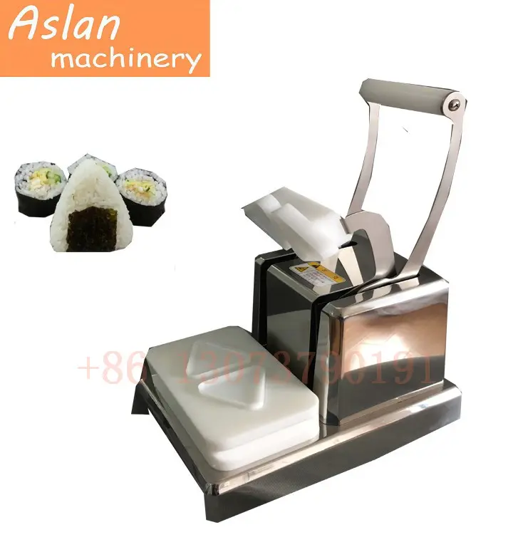 Máquina para fazer torneiras comercial/máquina coreana de fazer bola de arroz/manual nori onigiri