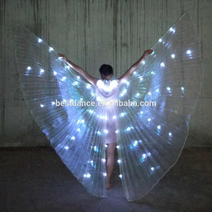 BestDance Belly Dance LED Isis Wings Costumes Festival Club Light up Show Isis Wings OEM