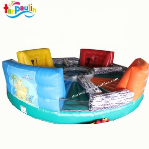 Điên Thể Thao Trò Chơi Tương Tác Đói Bungee Chạy Trò Chơi Bơm Hơi Hà Mã Chow Xuống - Product Image 2