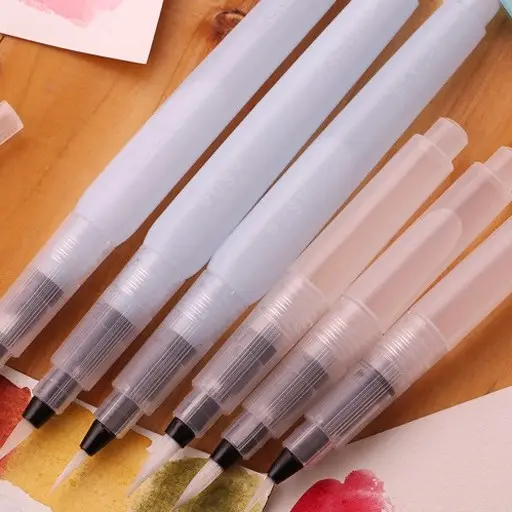 Water Piston Writing Watercolor Brush Art Markers Traditional Chinese Japanese Calligraphy Drawing Pen Beginner