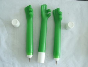 印有标志的促销塑料手指笔