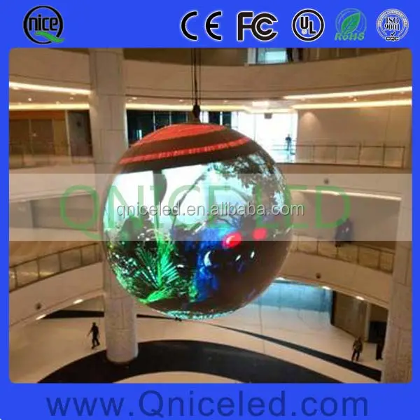 360 תואר LED וידאו תצוגת/מעגלי פרסום LED מסך/כדור LED וידאו כדור מסך