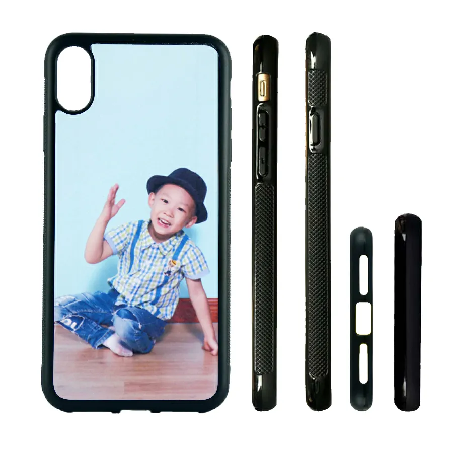 ต่ำสุดราคา Blank กรณี 2D TPU + PC ระเหิดโทรศัพท์กรณีสำหรับ Iphone X Xs Max