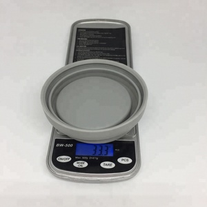 热OEM新月造型食品级灰色可重复使用硅胶咖啡杯盖