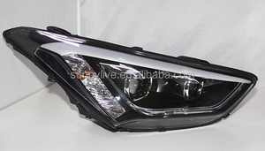 适用于现代的Santa Fe ix45 <span class=keywords><strong>LED</strong></span>头灯2013-2014年TLZ