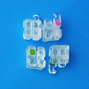 Trong suốt Chỉnh Nha Nha Sĩ Thẩm Mỹ Sapphire/<span class=keywords><strong>Zaphire</strong></span> Bracket - Product Image 2