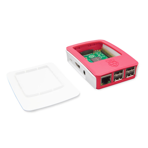 Scatola RASPBERRY PI 3 custodia RASPBERRY-PI3-CASE per scheda Dev, Raspberry Pi 3 modello B, lampone, bianco - Product Image 2