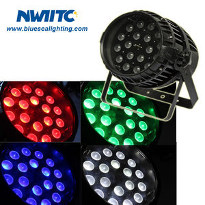 RGBWA UV 18x18W Zoom Wash Uplight LED Par kann wasserdichtes Aluminium gehä<span class=keywords><strong>use</strong></span> mit <span class=keywords><strong>DMX</strong></span>-Steuerung für DJ-und Themenpark zwecke beleuchten
