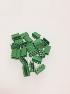 Equivanlent phoenix MSTB 2,5, tipo de tornillo, bloque de terminales, cable a placa, conector verde - Product Image 5