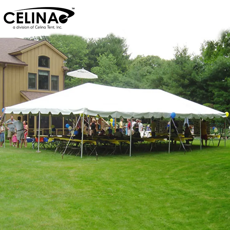 Celina Durable Trade Show Tente Grand Gazebo Commercial Party Event Tente À Vendre Pour Mariage En Plein Air 20 ft x 40 ft (6 m x 12 m)