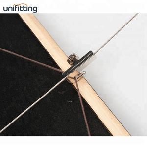 锌合金高品质 <span class=keywords><strong>J</strong></span> 形侧面螺丝钩用于图片悬挂系统 HK-0001-NK