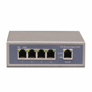 OEM 4端口反向poe交换机10/100mbps 12v 24v poe - Product Image 1