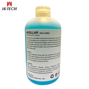 Professional FIBONSILK 500ml Clinical Resolved <strong>Solution</strong> Micellar Blue Lotion Hair Cleansing Serum for Dry Hair