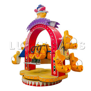 Crazyシート楽しいピエロ乗りマシン子供室内遊具ハッピーサーカス乗り - Product Image 6