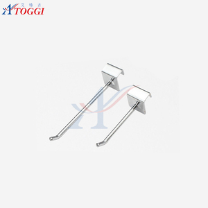 超市金属显示器 350毫米长度镀铬挂钩 - Product Image 2